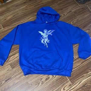Size XL unisex war Angel Hoody
